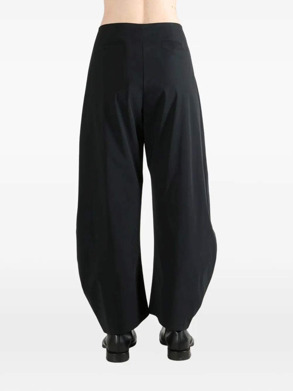 Amomento Broek met curvy-fit Zwart