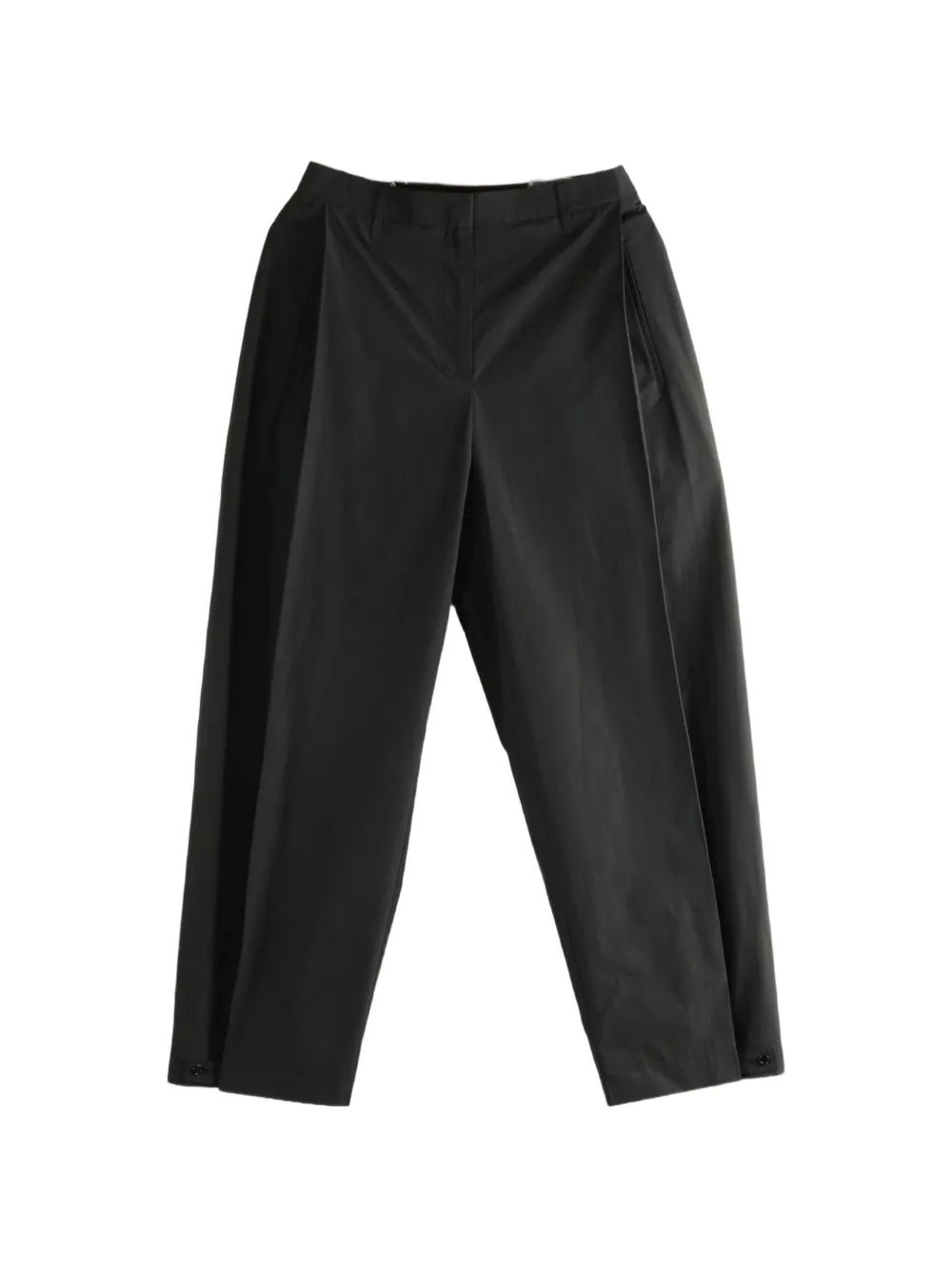 Amomento pleated button-cuff trousers - Nero