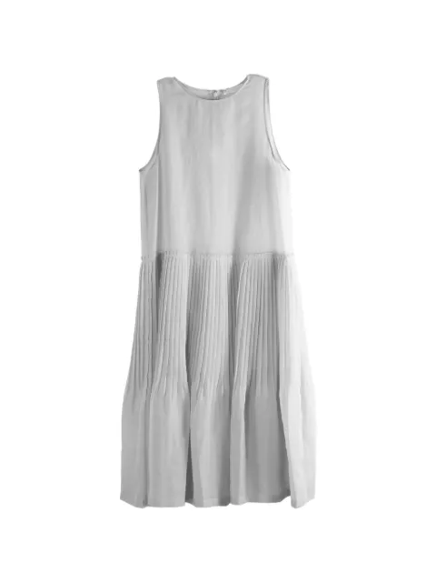 Amomento sheer pleated dress