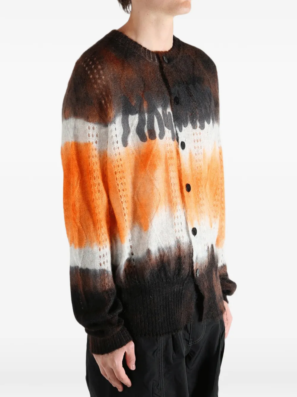 Magliano Psychedelic Bimbo vest met tie-dye Bruin