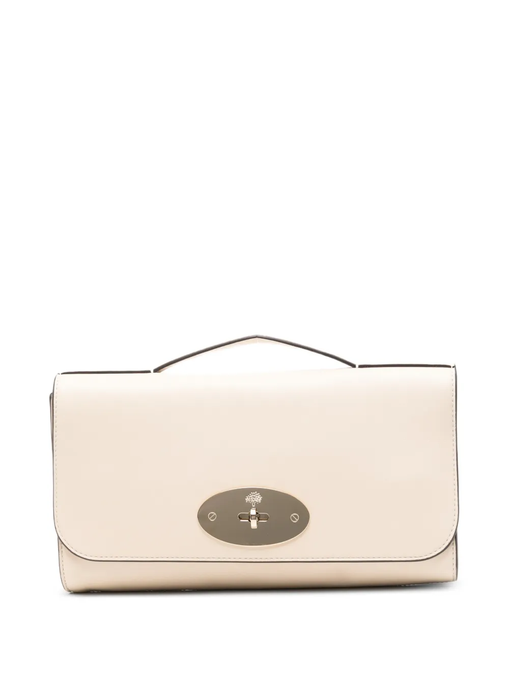 Mulberry Lily leather clutch bag - Toni neutri