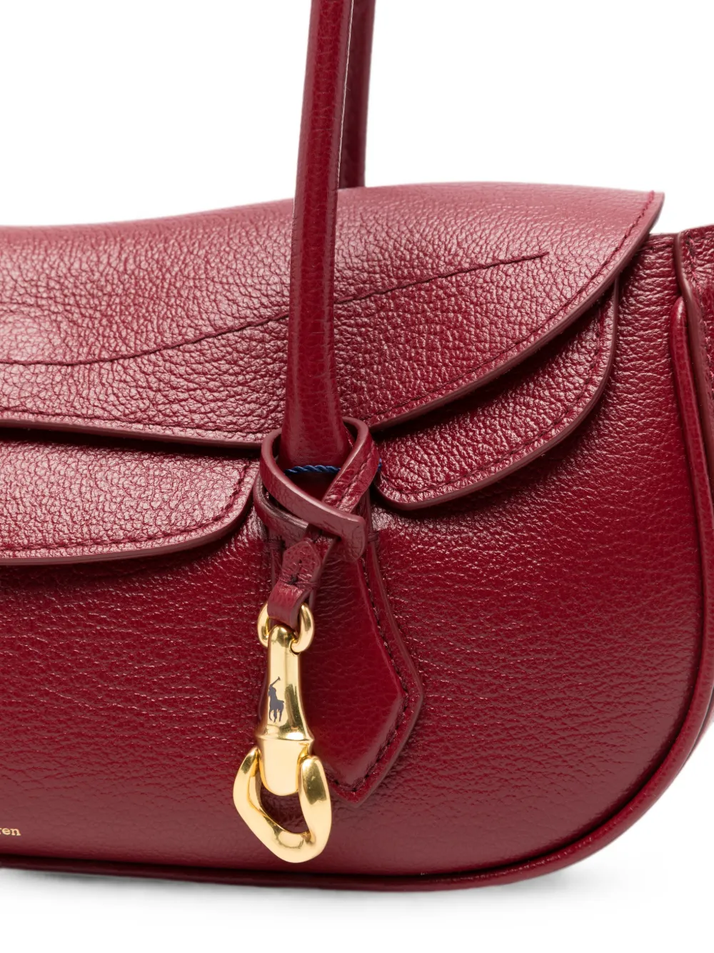Polo Ralph Lauren Leren schoudertas Roze