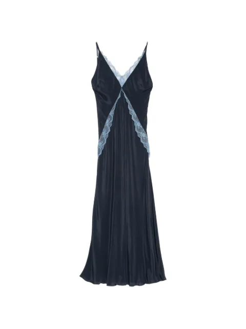 SIR. Elsie lace-trim maxi dress