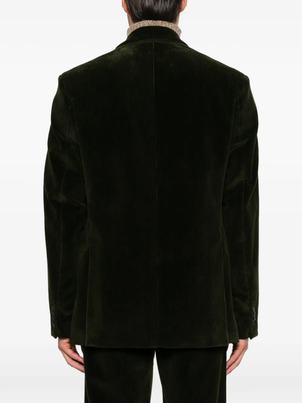 Rier corduroy blazer Groen