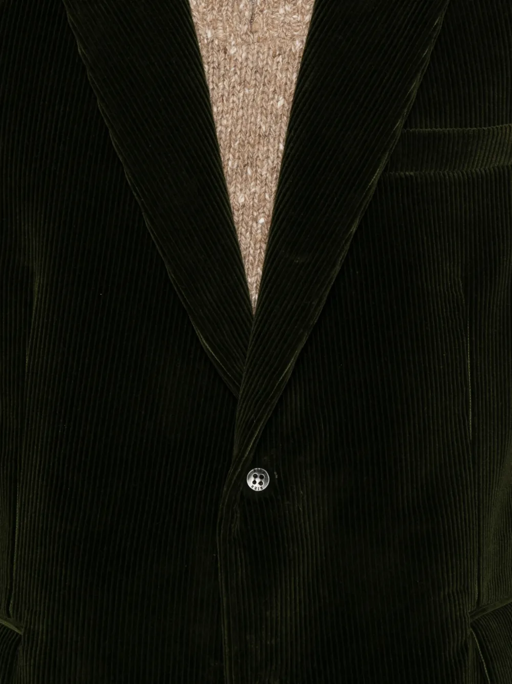 Rier corduroy blazer Groen