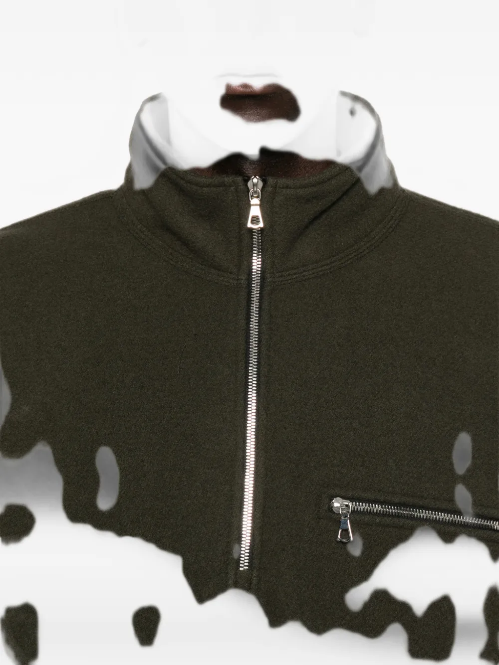 Rier Fleece sweater Groen