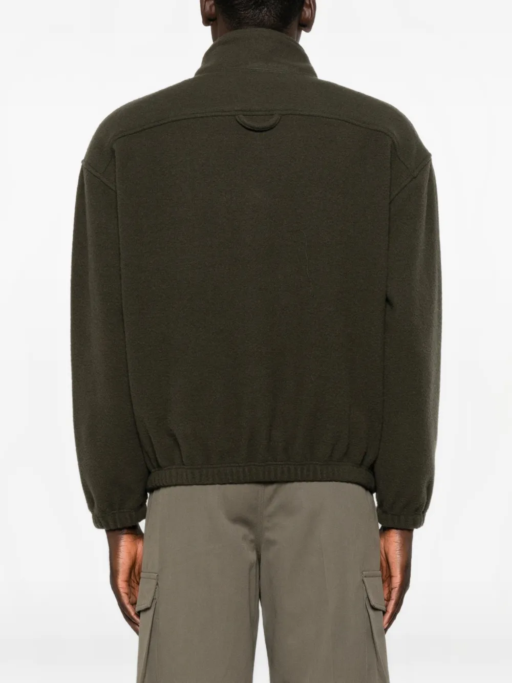Rier Fleece Sweatshirt in Green, view 4