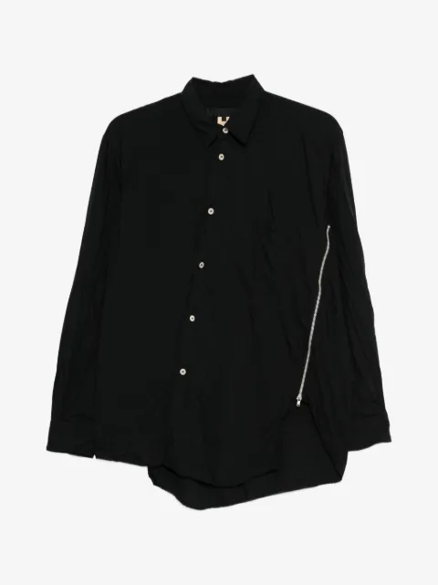 Comme Des Garçons Shirt haut à détail de zip