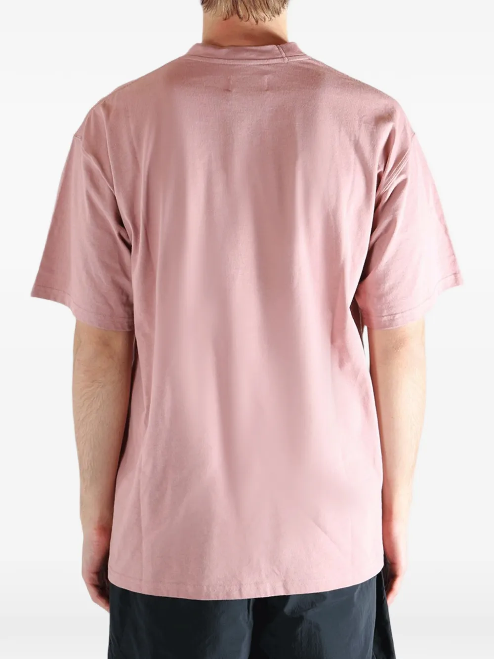 Magliano Gusto Sciopero Tee Rose grafische prints T-shirt Roze