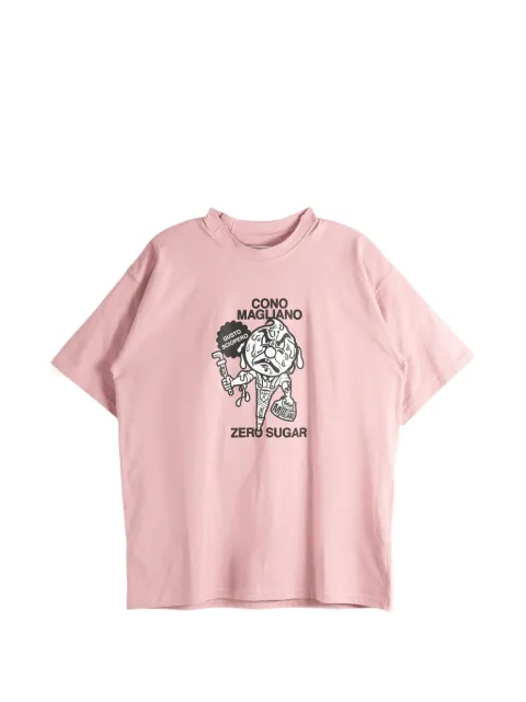 Magliano Gusto Sciopero Tee Rose graphic-print T-shirt