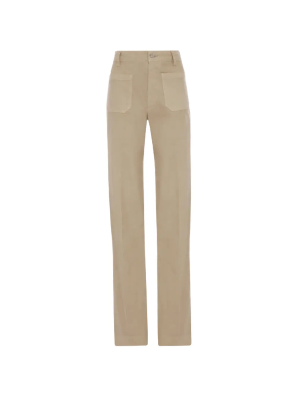Victoria Beckham Alina patch-pockets jeans - Toni neutri