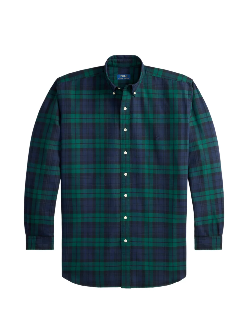 Polo Ralph Lauren Kariertes Oxford-Hemd - Blau