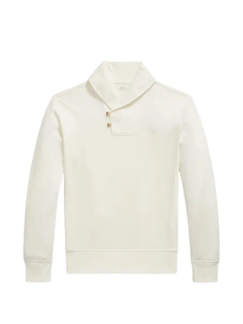 Polo Ralph Lauren luxury jersey shawl-collar pullover
