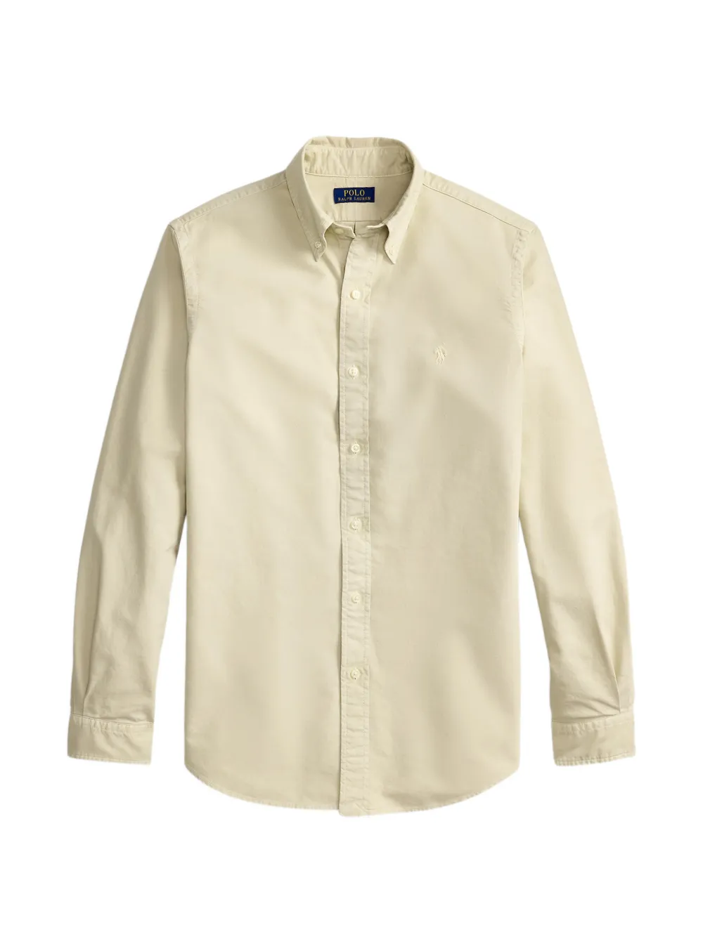 Polo Ralph Lauren Camicia Oxford tinta in capo - Toni neutri
