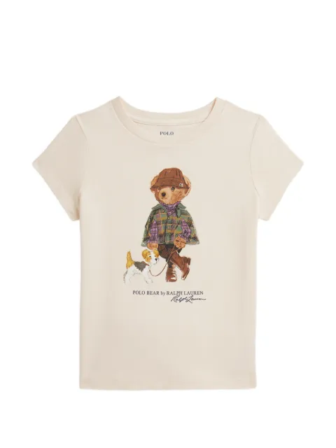 POLO RALPH LAUREN KIDS Polo Bear graphic-print T-shirt