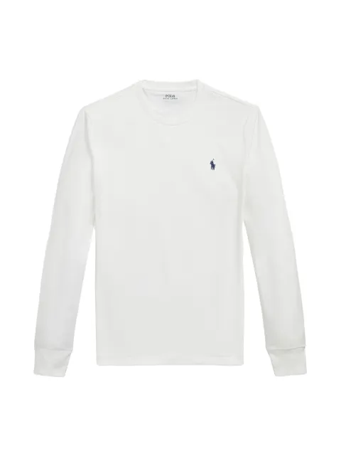 Polo Ralph Lauren playera manga larga con logo bordado