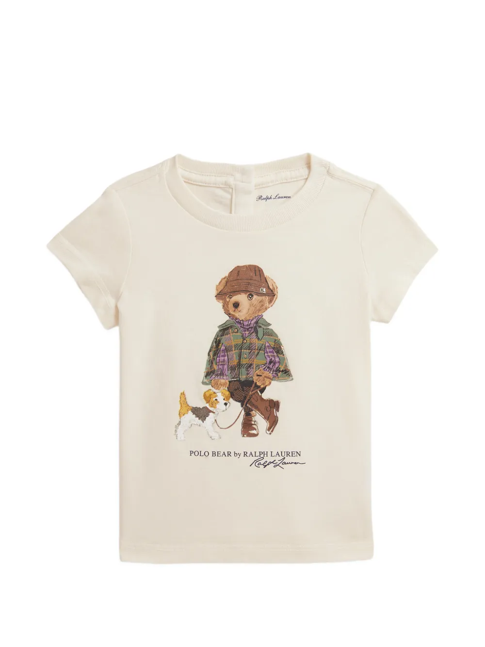 POLO RALPH LAUREN KIDS T-shirt Polo Bear - Bianco
