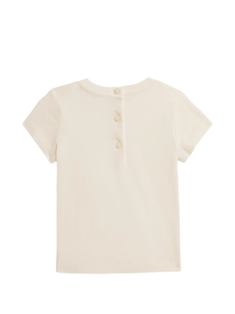 POLO RALPH LAUREN KIDS Polo Bear katoenen jersey T-shirt Wit