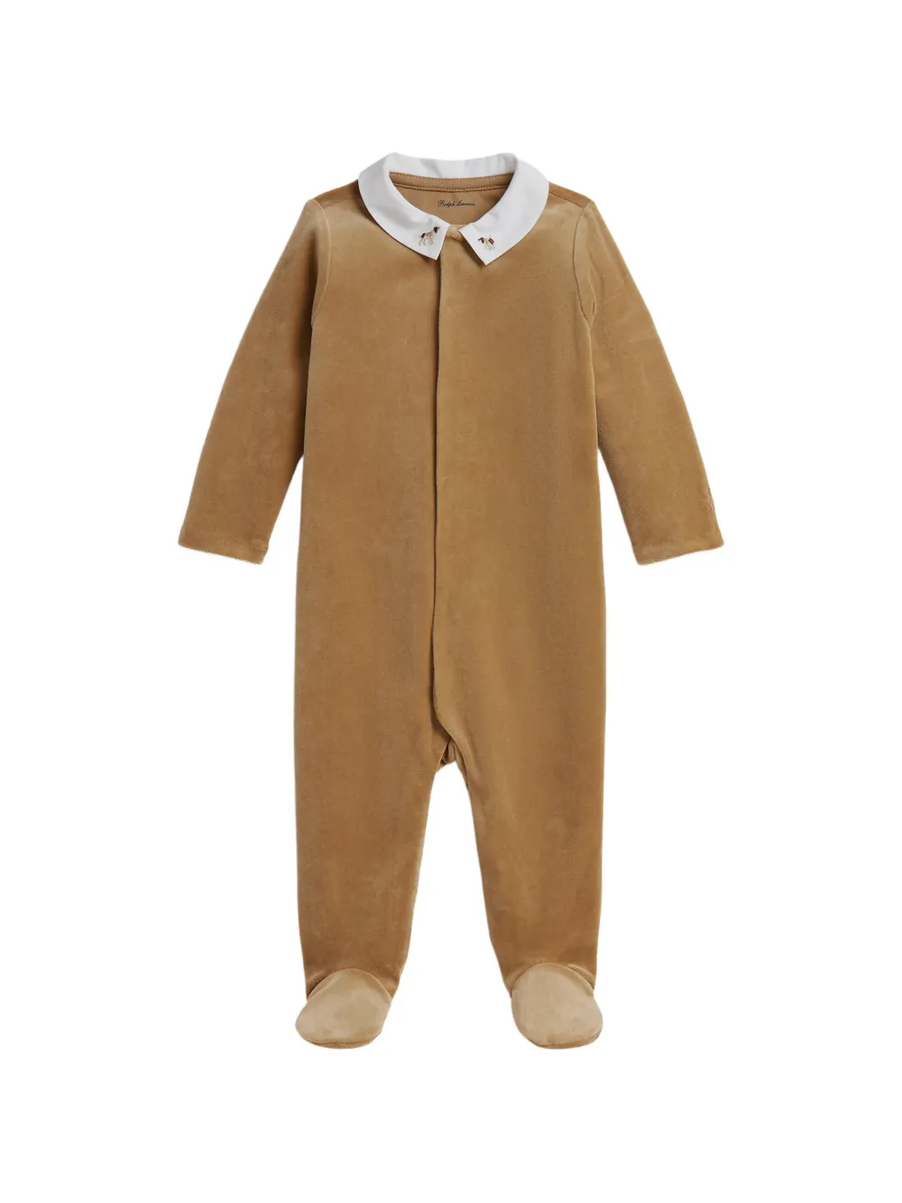 POLO RALPH LAUREN KIDS Tutina a maniche lunghe - Marrone