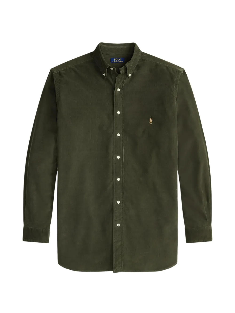 Polo Ralph Lauren Camicia Pony a coste - Verde