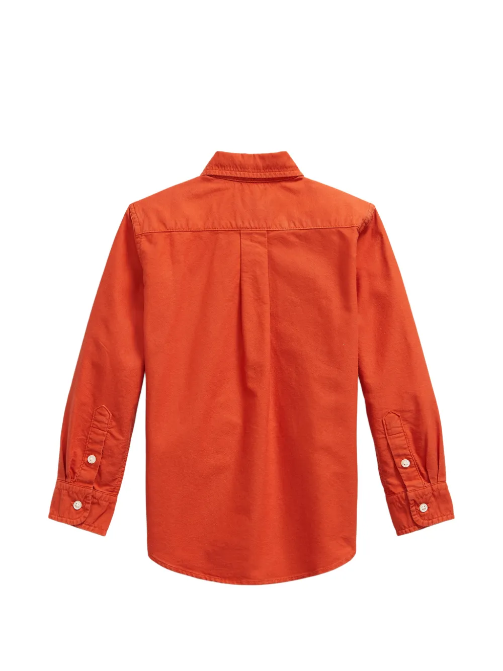 POLO RALPH LAUREN KIDS Shirt met geverfd effect Oranje