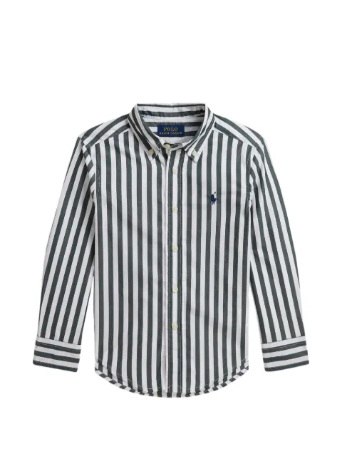 POLO RALPH LAUREN KIDS striped cotton shirt