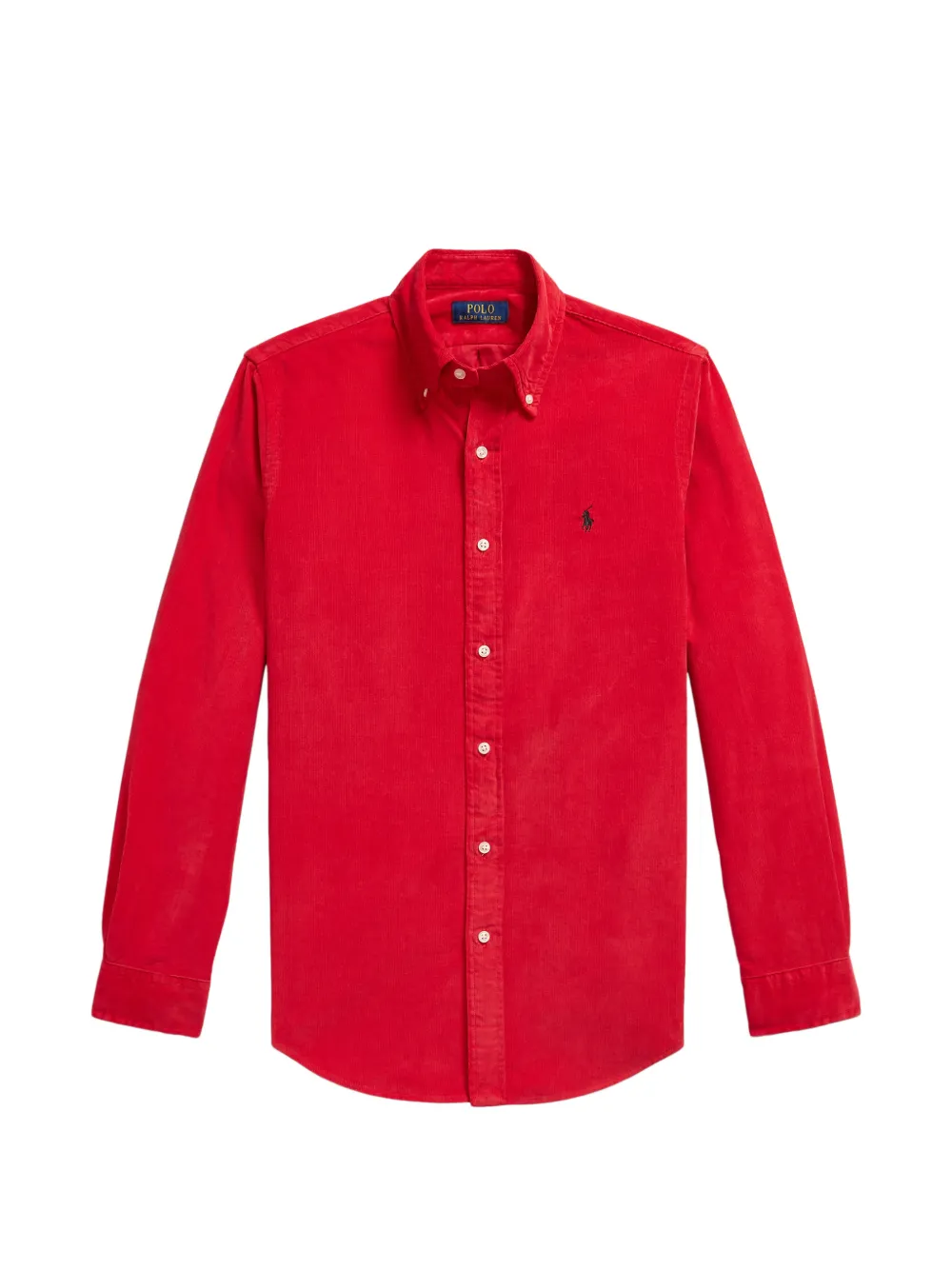 Polo Ralph Lauren Custom Fit corduroy shirt - Rosso