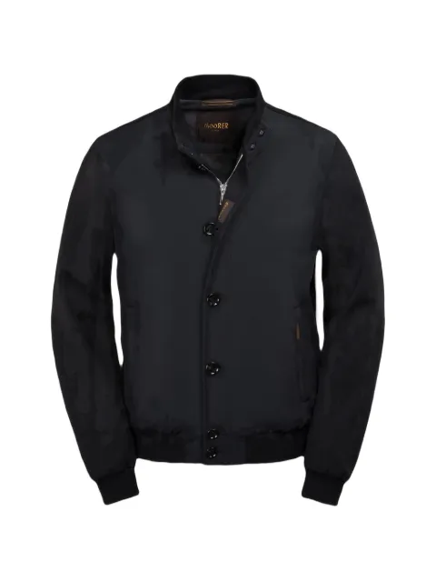 Moorer FIDANI-JKR buttoned bomber jacket