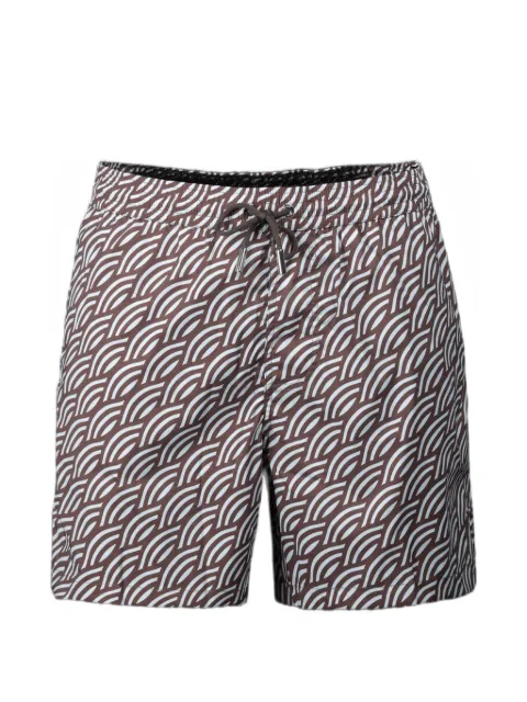 Moorer short de bain Portofino à imprimé géométrique