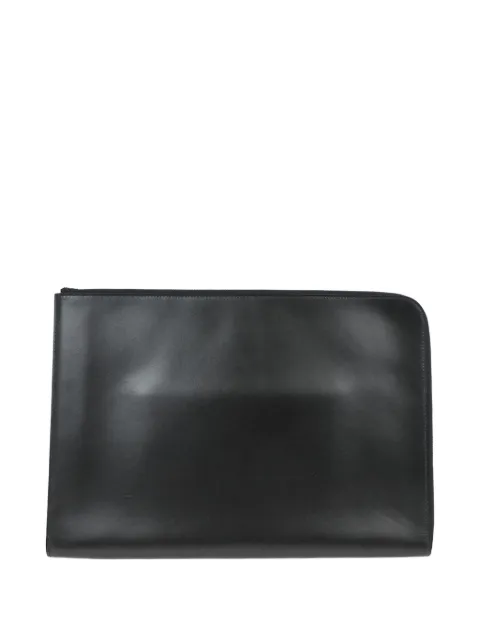 Hermès Pre-Owned 2004 zip leather clutch bag