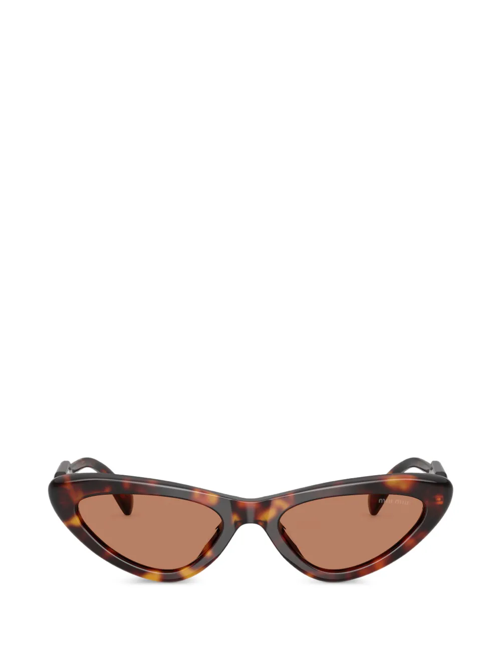 Miu Miu Eyewear cat-eye sunglasses - Marrone