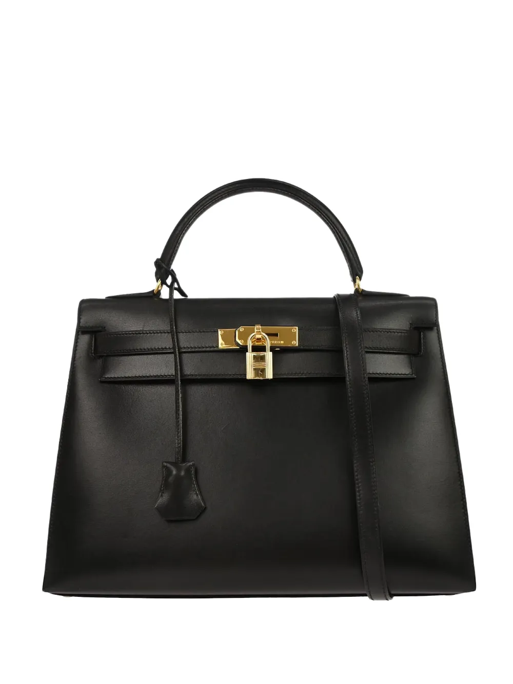 Hermès Pre-Owned 1971 Kelly 32 Sellier handbag - Nero