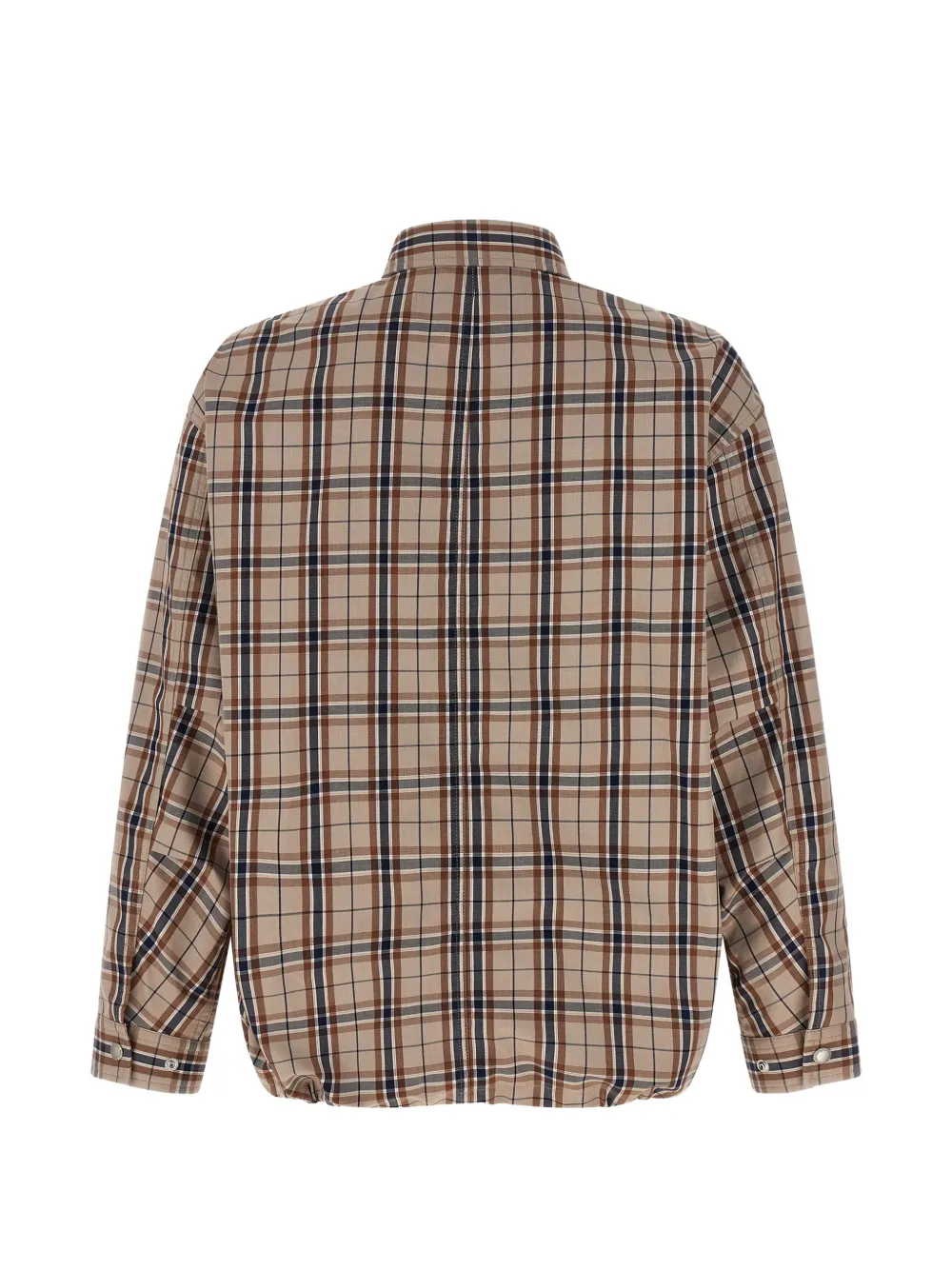 Comme des Garçons Homme Geruit shirtjack Beige