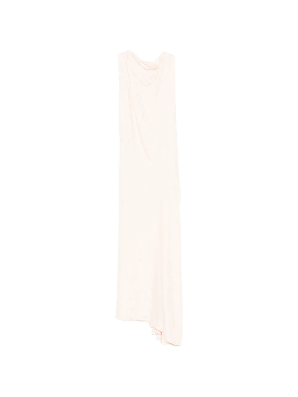 Victoria Beckham Posy cowl-neck maxi dress - Toni neutri