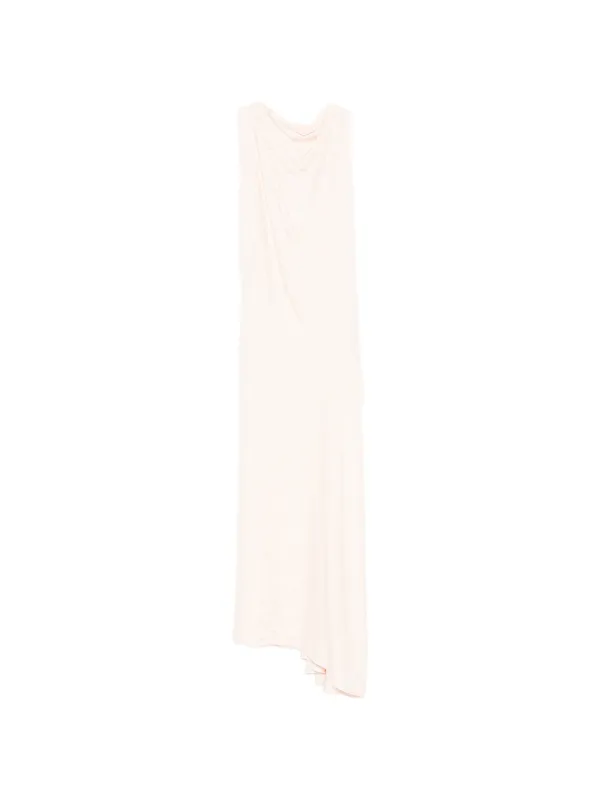 Victoria Beckham Posy Cowl-neck Maxi Dress in Neutrals