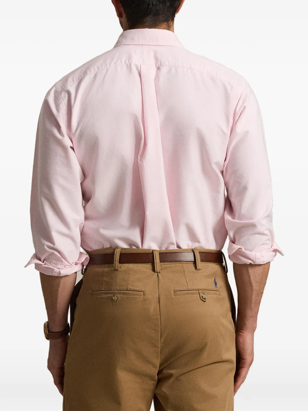 Polo Ralph Lauren Oxford overhemd met Pony-borduurwerk Roze