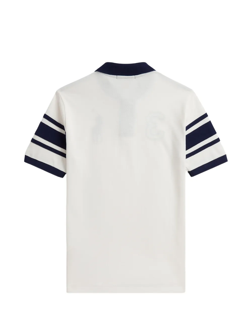 POLO RALPH LAUREN KIDS Katoenen mesh poloshirt met Big Pony-detail Wit