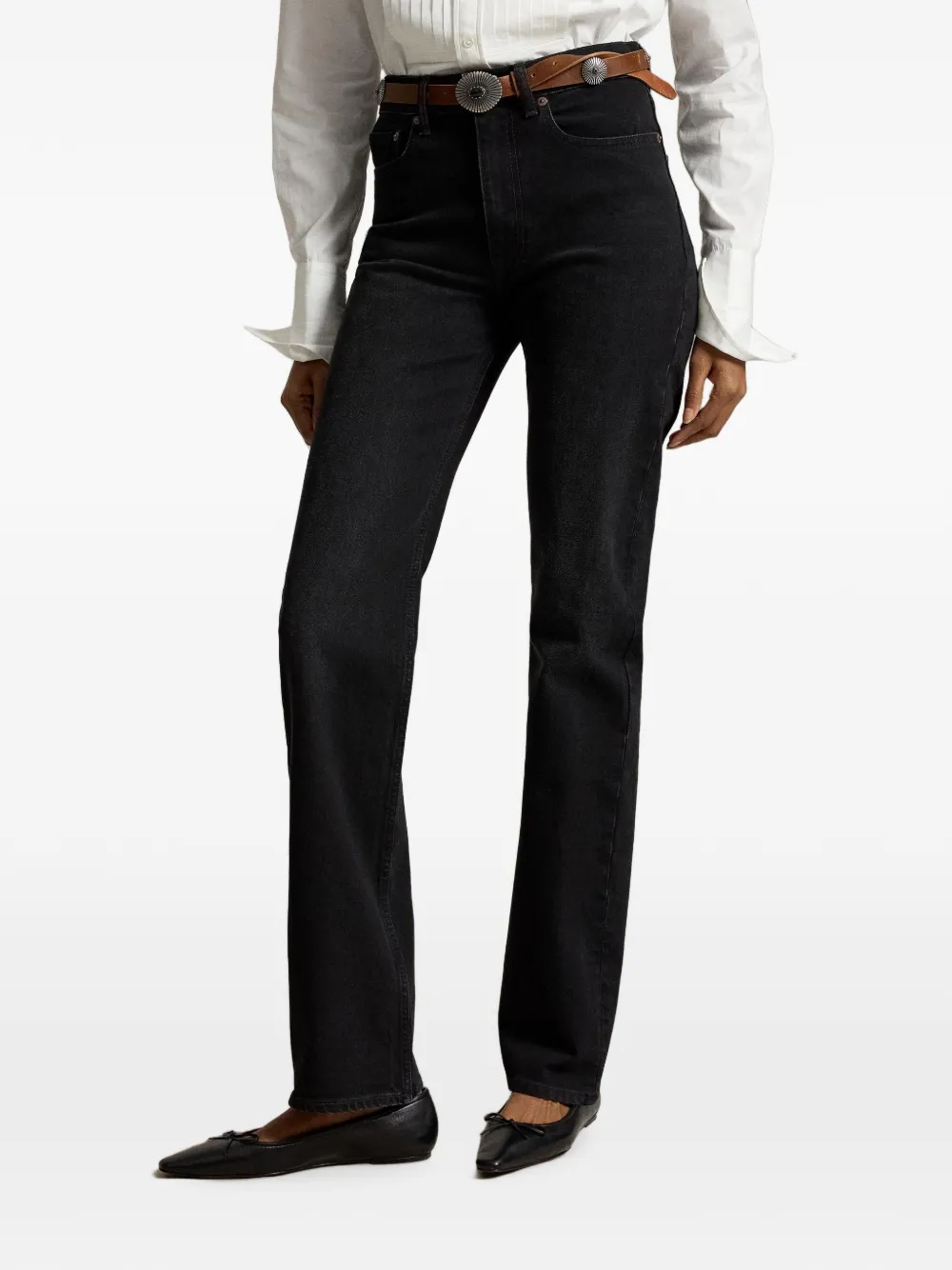 Polo Ralph Lauren Straight jeans Zwart