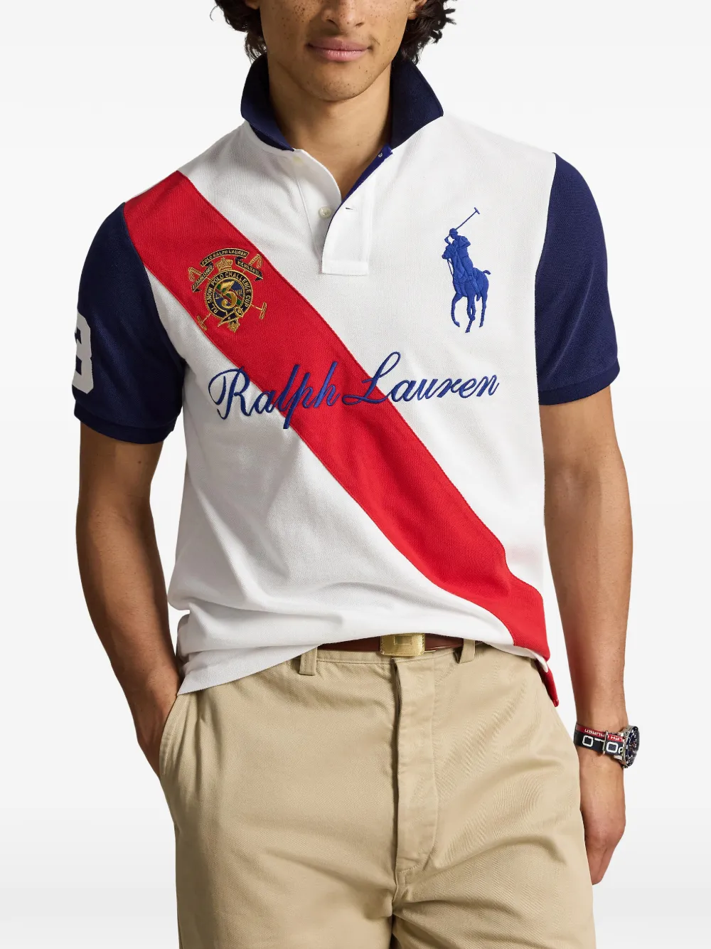 Polo Ralph Lauren Poloshirt met geborduurd logo Wit