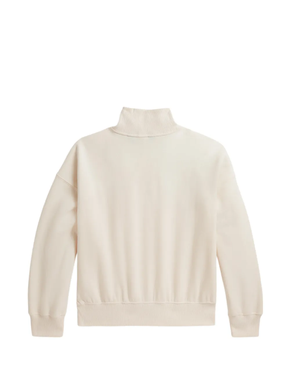 POLO RALPH LAUREN KIDS Sweater met trechterhals en knopen Wit