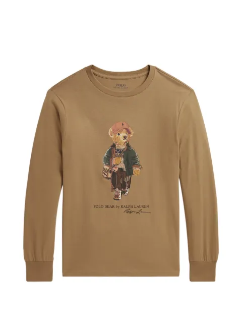 POLO RALPH LAUREN KIDS Polo Bear cotton T-shirt