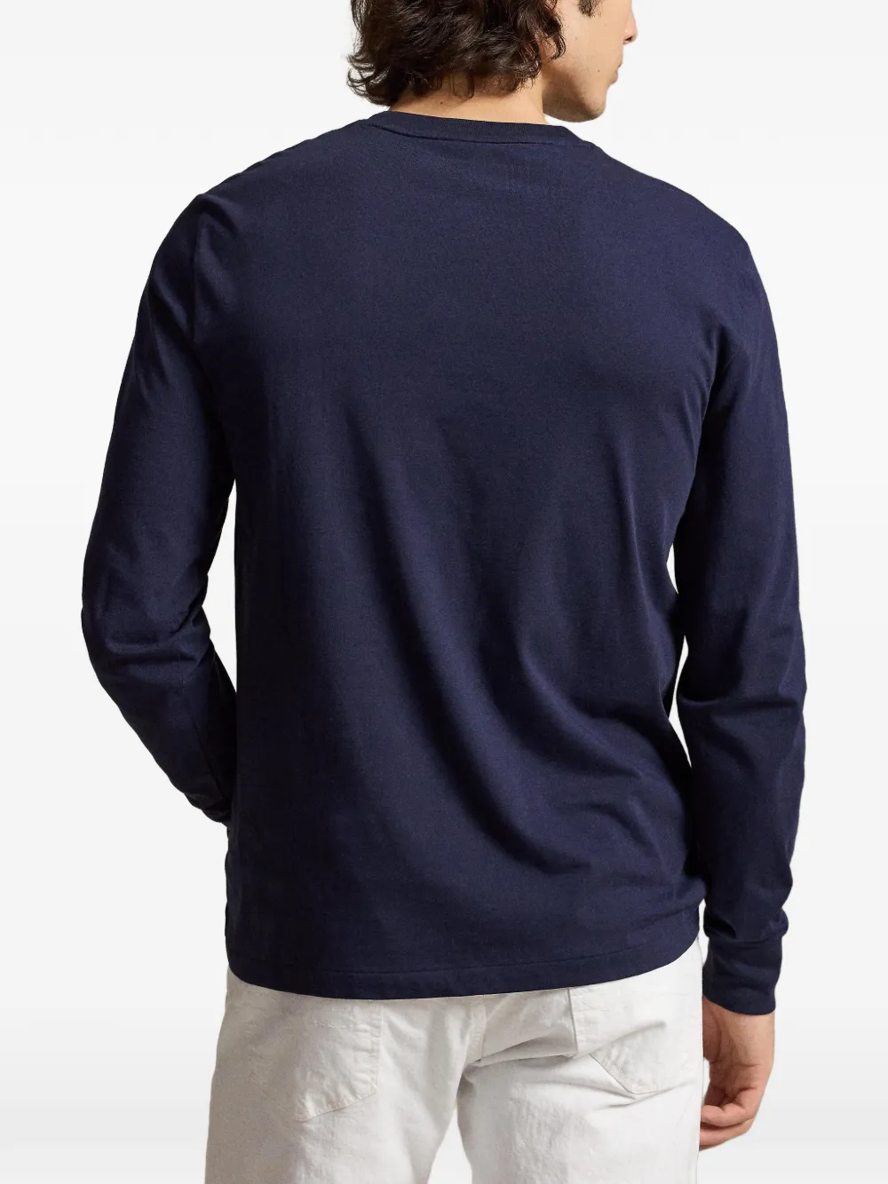 Polo Ralph Lauren Custom Slim Fit jersey T-shirt Blauw