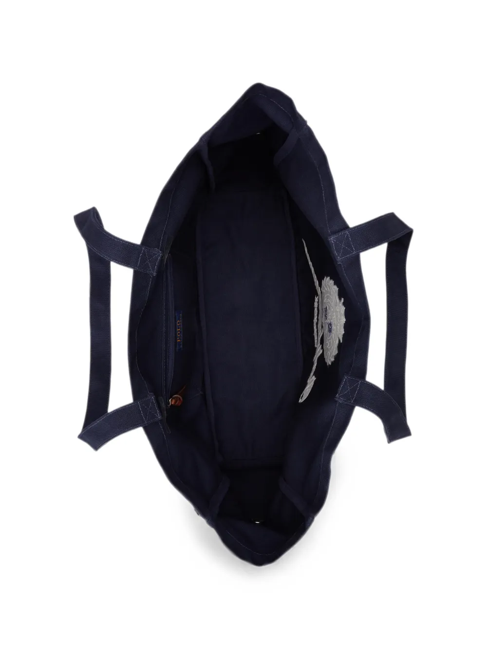 Polo Ralph Lauren Shopper met geborduurd logo Blauw