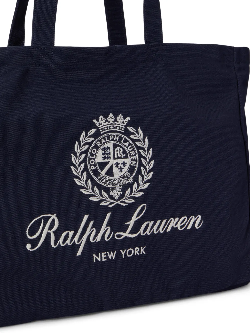 Polo Ralph Lauren Shopper met geborduurd logo Blauw
