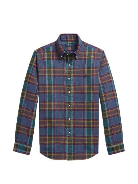 Polo Ralph Lauren plaid brushed-flannel shirt