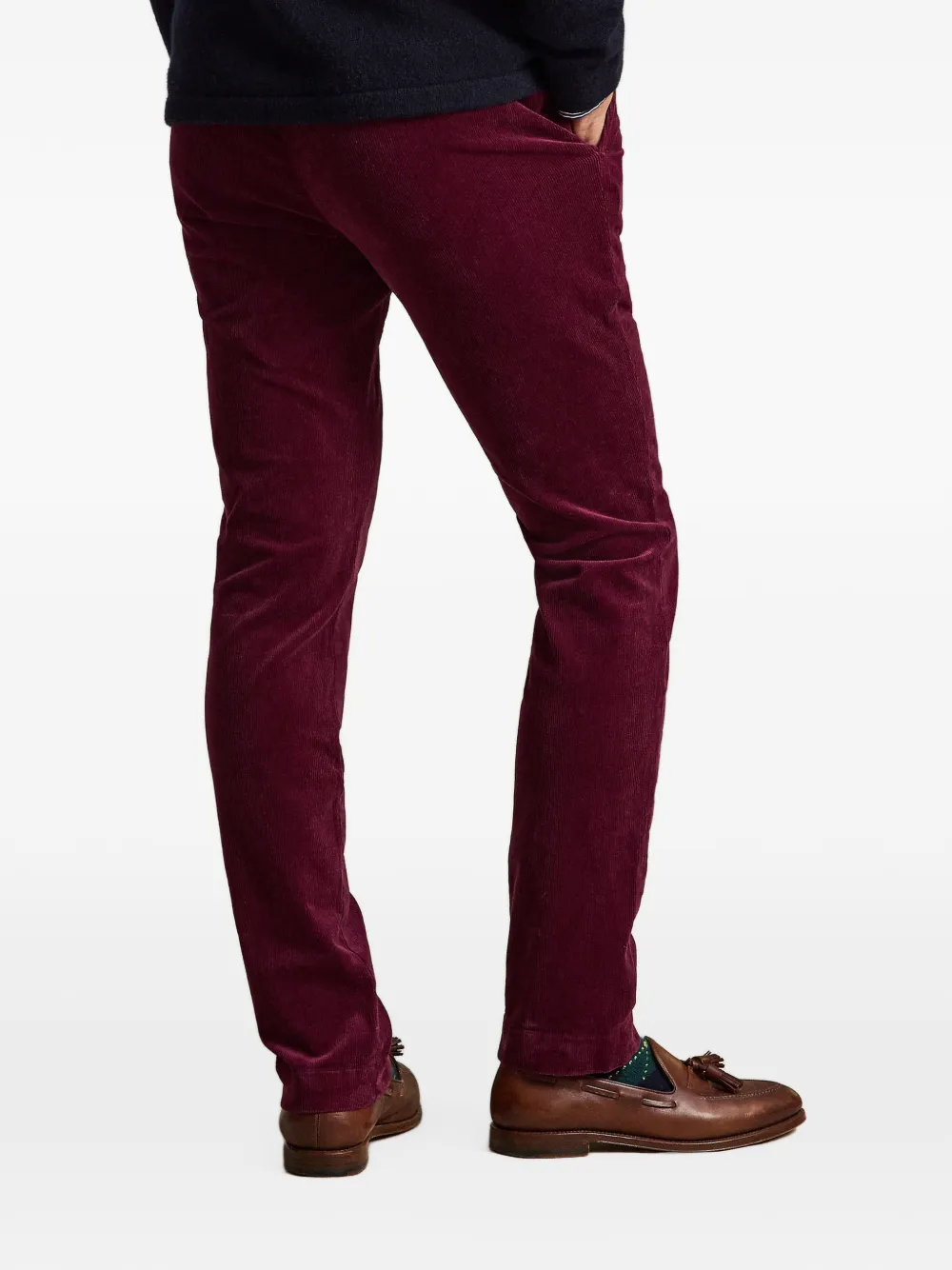 Polo Ralph Lauren Andover slim-fit stretch broek Rood