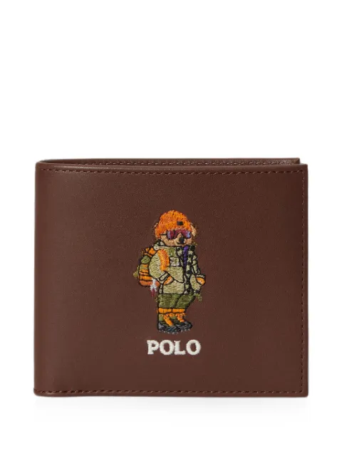 Polo Ralph Lauren Polo Bear foldepung i læder