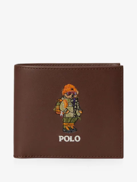 Polo Ralph Lauren Polo Bear leather billfold wallet