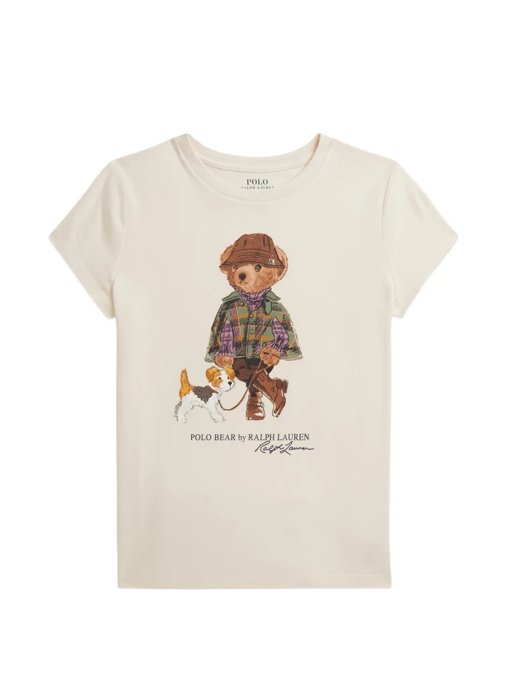 POLO RALPH LAUREN KIDS T-shirt Polo Bear - Bianco