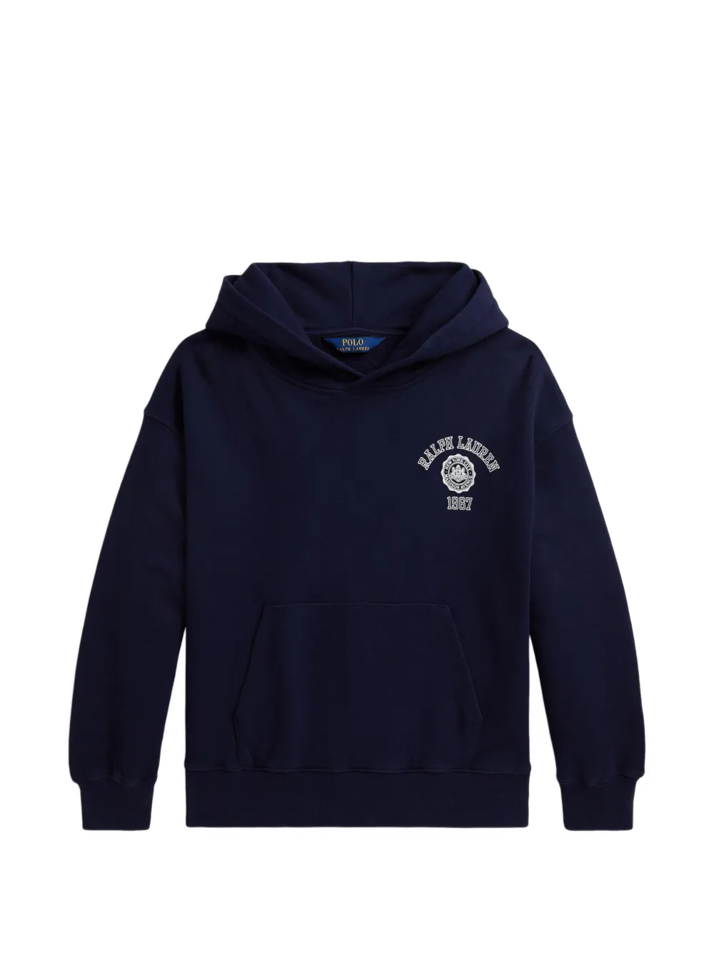 POLO RALPH LAUREN KIDS Felpa con cappuccio - Blu
